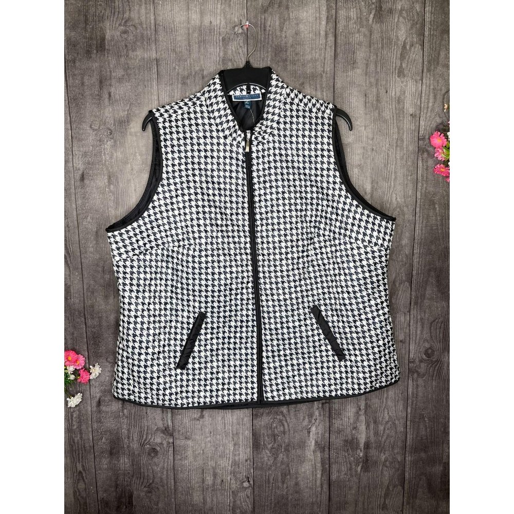 Karen Scott Women's Puffer Vest Plus Size